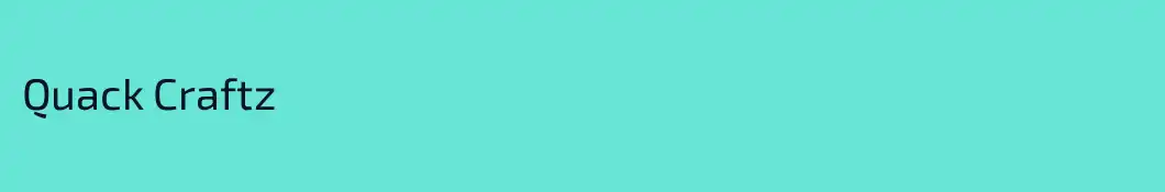 Quack Craftz